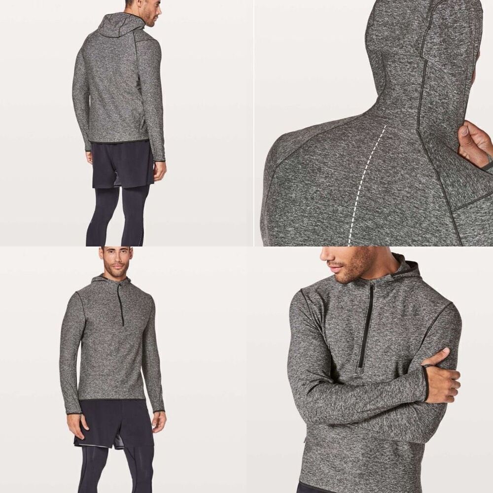 Lululemon Surge Warm 1/2 Zip Hoodie size large